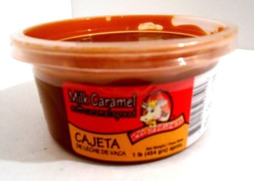 Milk Caramel Soft Caramel Spread 1lb aprox. Cajeta de leche de baca