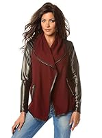 Bleu Marine Chaqueta Punto Rachel (Burdeos)