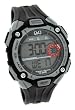 Q&Q M083J001Y Men's Sport Digital Watch with Resin Strap