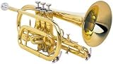 Jupiter JCR520ML Cornet Outfit Lacquer Plated