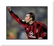 Andre Shevchenko AC Milan Double Matted 8x10 Photograph Goal Celebration
