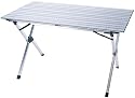 Slumberjack Stowaway Camp Table (Silver)