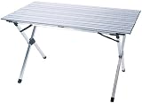 Slumberjack Stowaway Camp Table (Silver)
