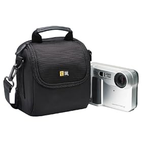 Housse en nylon noir pour appareils photo num�riques - US70