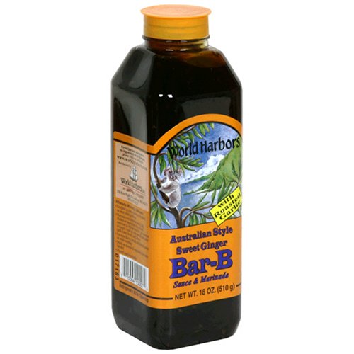 World Harbors Bar-B Sauce, 19-Ounce Bottles (Pack of 6) by Wolrd Harbor