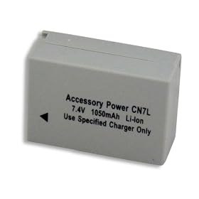 CANON NB-7L Equivalent Li-ion Battery For PowerShot G10 / G11 Digital Cameras *includes 3 Year Warranty