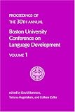 Proceedings Of The Annual Boston University Conference On Language Development