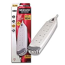 Belkin 4-Socket SurgeMaster with Telephone Protection Twinpack