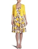 Jessica Howard Women's Sweater Dress,Yellow,12