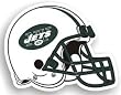 New York Jets 12" Helmet Car Magnet - Football Sports Merchandise