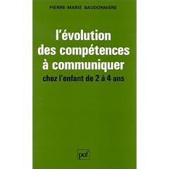 L'�volution des comp�tences � communiquer chez l'enfant de 2 � 4 ans