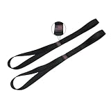 2 Premium Soft Tie Down Strap - Black 