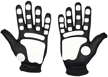 Fan Hands - Clap-Enhancing Gloves,Black,Large/X-Large