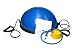 Pilates Ball 65cm with Resistance Tubing and Pump, Balance Trainer, Body Fitness Ball