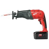 Milwaukee 6514-21 The Hatchet 18-Volt Ni-Cad Cordless Reciprocating Saw with Pivoting Handle (Tools & Home Improvement)