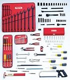 Proto 98110 129-Piece ERGONOMICS Railroad Electrician's Tool Set