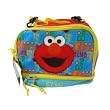 Sesame Street 2-Compartment Elmo 9X 7.5X 5.5" Lunch Bag with Shoulder Strap