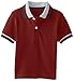 Nautica Boys' Short Sleeve Solid Pique Knit