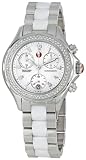 Michele Quartz, Silver Stainless Steel Band White Dial - Women's Watch MWW12E000001