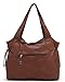 Scarleton Satchel Handbag for Women, Ultra Soft Washed Vegan Leather Crossbody Bag, Shoulder Bag, Tote Purse, Purple, H147216
