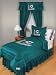 Miami Dolphins NFL Jersey Drapes / Curtains - Pair