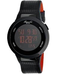 Kenneth Cole New York Unisex KC1698 Digital Black Screen Dial Watch