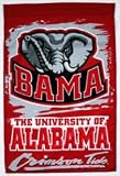 Alabama Crimson Tide ( University Of ) NCAA 27x37 Inches Banner/Wall Hanging