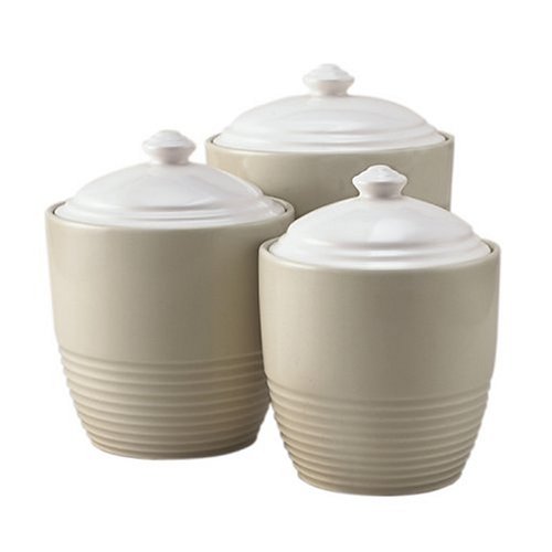 Pfaltzgraff Cappuccino 3-Piece Canister Set