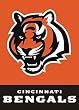 Cincinnati Bengals 28"x40" 2-Sided Banner - Football Sports Merchandise