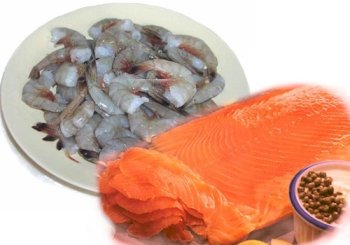 1 2 lb. Smoked Salmon and 2 lbs. Jumbo Shrimp by Smoked Salmon