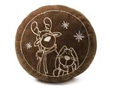 Eigenschaften Nici 27913 / NICI Winter 07, Kissen, Rentier und Schneehase, rund, 35cm