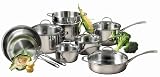 Calphalon Tri-Ply Stainless-Steel 13-Piece Cookware Set