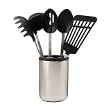 Review Oneida 55011 / Oneida 6-Piece Home Chef Tool Set, Brushed/Black