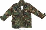 Woodland Camouflage M-65 Field Jacket