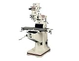 Jet 690097 JTM-1 230/460-Volt 3 Phase Vertical Milling Machine with X-Axis and Y-Axis Powerfeeds