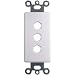 SPEAKERCRAFT ASM/PLS90253W Hook Upz 3 Position Decora Connector Inserts