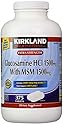 Kirkland Signature Extra Strength Glucosamine HCI 1500mg, With MSM 1500 mg,  375-Count  Tablets