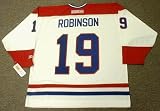 LARRY ROBINSON Montreal Canadiens 1986 CCM Throwback Home NHL Hockey Jersey, MEDIUM