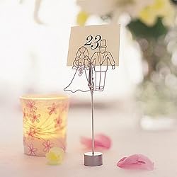 Matrimony Placecard Clip Wedding Favors (12 per set)