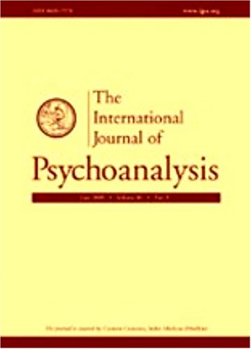 Magazines: International Journal of Psychoanalysis