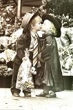 Professionally Framed Kim Anderson Flower Shop Photo Print Poster - 24x36 with RichAndFramous Black Wood Frame