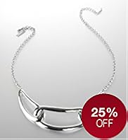 Autograph Swirl Loops Necklace