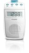 Philips AE2330 Tragbares Duschradio (UKW-/MW-Tuner, LC-Display) wei�