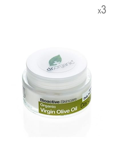 Dr Organic Set 3 Crema Viso Giorno Olio d’Oliva 50 ml cad.