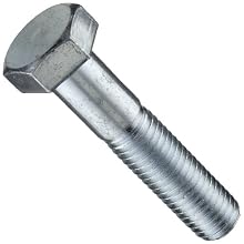 Class 10.9 Zinc Plated Steel Hex Bolt (Metric)