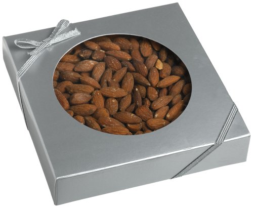 Bergin Nut Company Almonds Whole Roasted & Salted, 12-Ounce Boxes (Pack of 2) by Bergin Nut Company