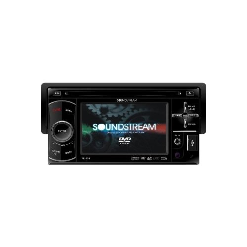 Soundstream VR450 4.5-Inch Drop Down TFT-LCD In-Dash DVD Receiver