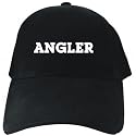 Baseball Cap Black " Angler SIMPLE / BASIC " Sports