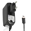 Wicked Chili Schnellader Netzteil f�r SanDisk Sansa Clip / Clip+ (1000mA, mini-USB) schwarz