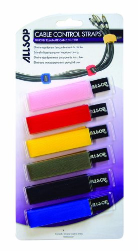 Allsop 05164 Cable Control Straps 6-er Pack Preisvergleich